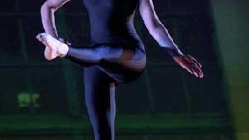 photo by Michael Brinkerhoff image of dancer on stage