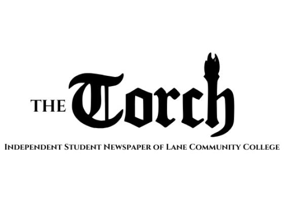 The torch logo